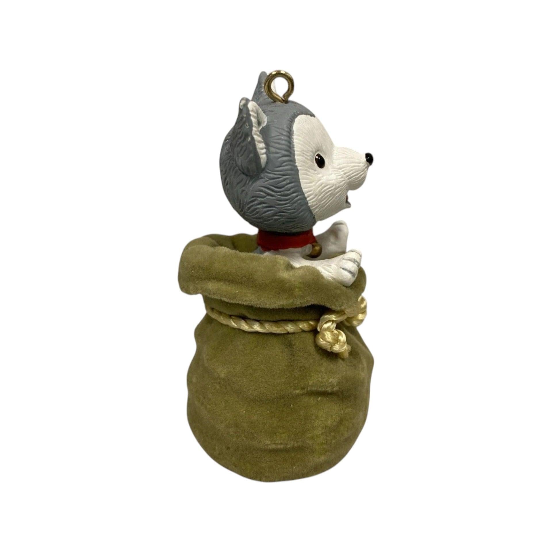 2010 Jingle, the Husky Pup Hallmark Ornament (Jingle and Bell) QXG7073 Image5