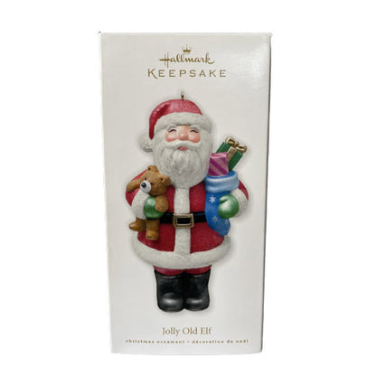 2010 Jolly Old Elf Hallmark Ornament (Santa Claus) QXG7333