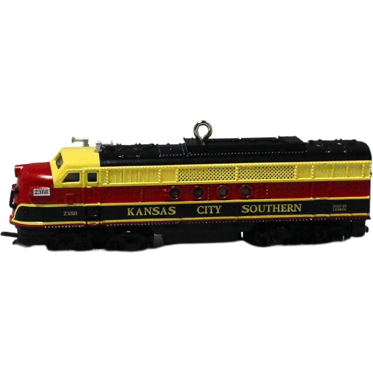 2010 Kansas City Southern Locomotive Repaint Hallmark Ornament (Lionel) QXE3033