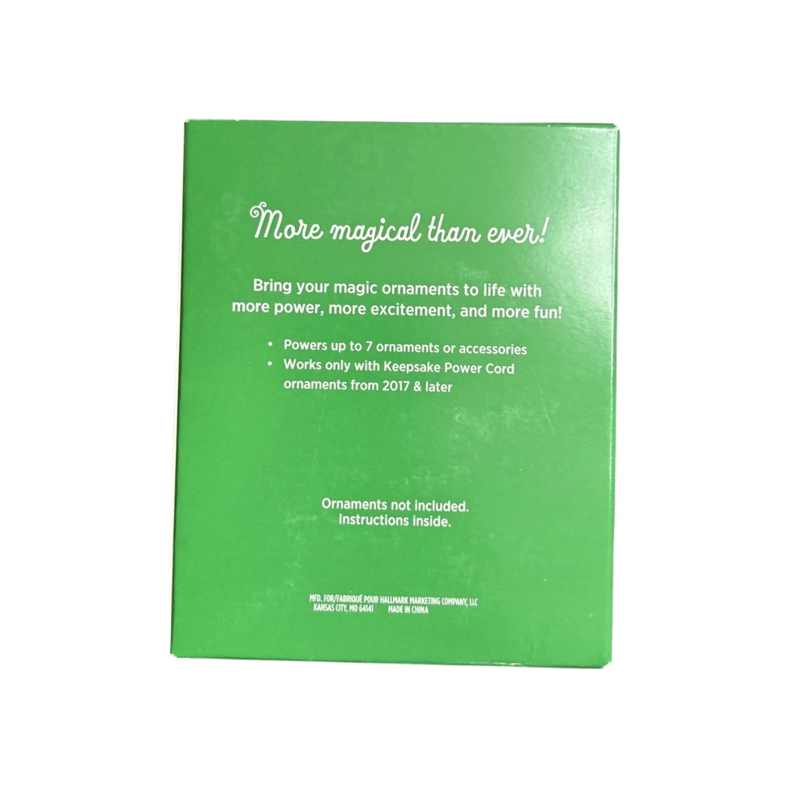 2010 Keepsake Power Cord Hallmark Ornament (Hallmark) QGO9995 Image5