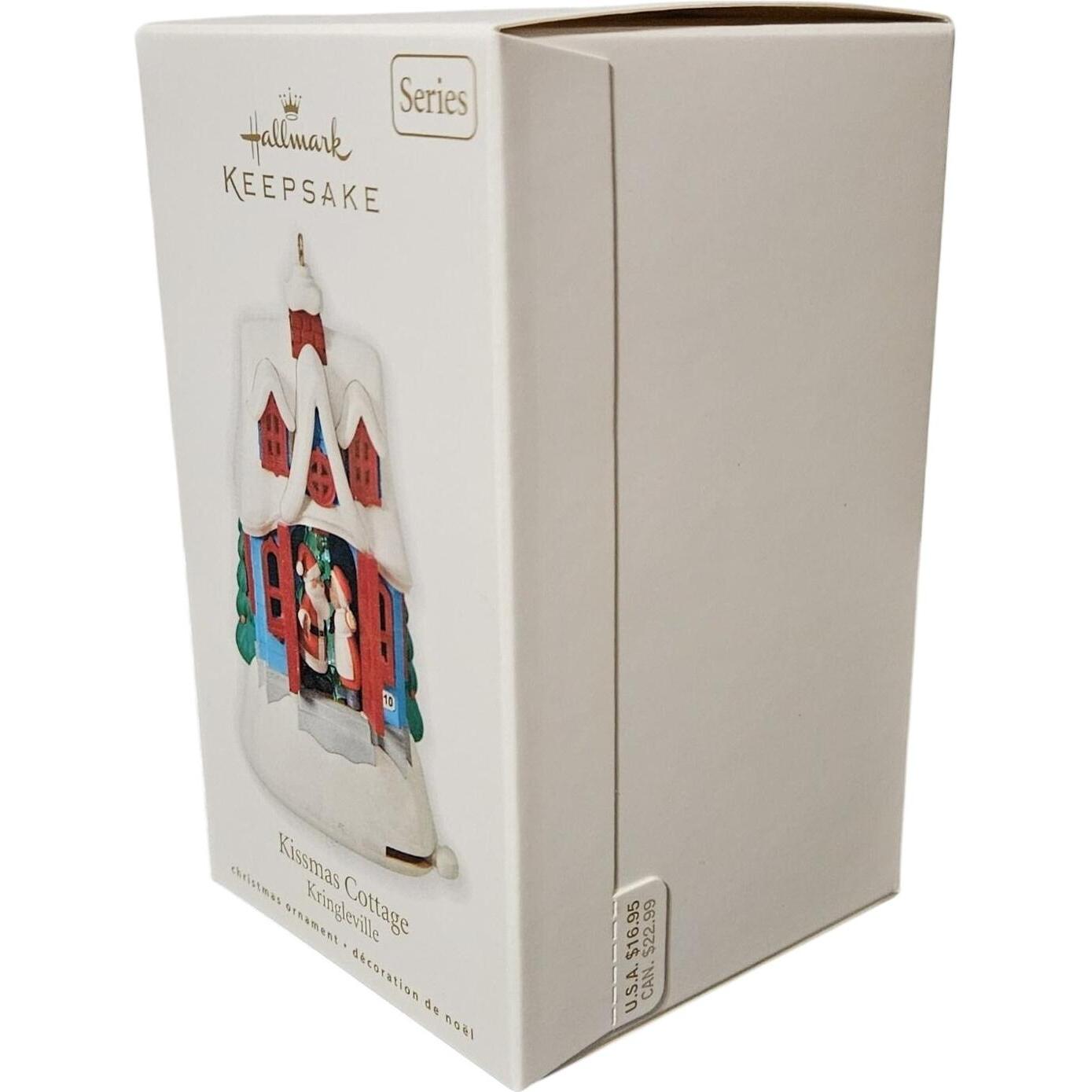 2010 Kissmas Cottage Hallmark Ornament (Kringleville) QX8633