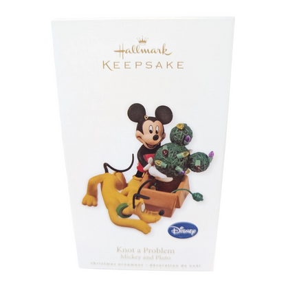 2010 Knot a Problem Hallmark Ornament (Mickey Mouse & Friends) QXD1006