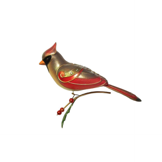 2010 Lady Cardinal Hallmark Ornament (Beauty of Birds) QXE3046 Image1
