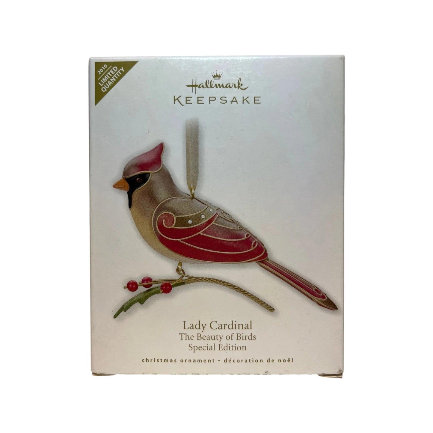 2010 Lady Cardinal Hallmark Ornament (Beauty of Birds) QXE3046 Image2