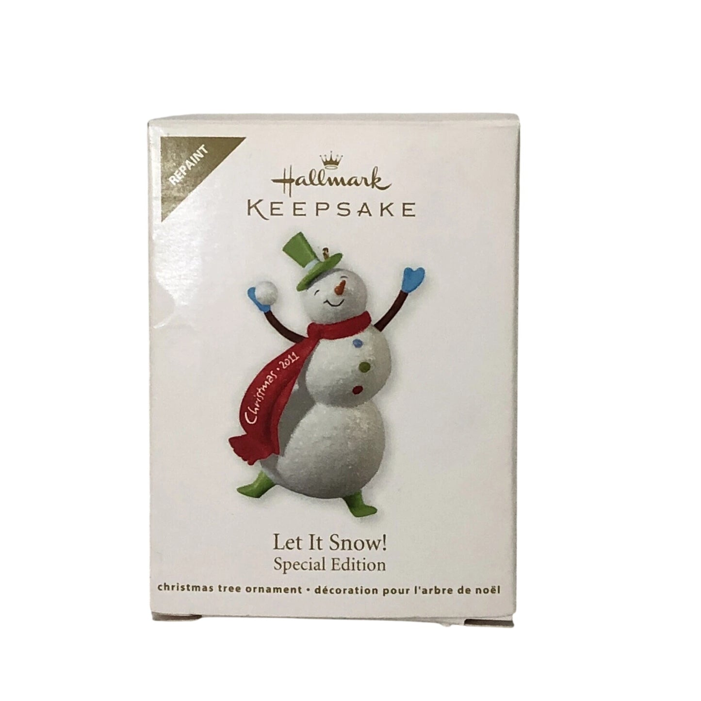 2010 Let It Snow! Hallmark Ornament (Snowmen) QXG7376 Image2