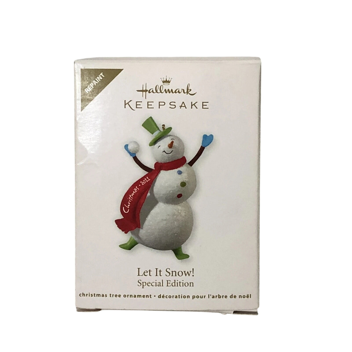 2010 Let It Snow! Hallmark Ornament (Snowmen) QXG7376 Image2