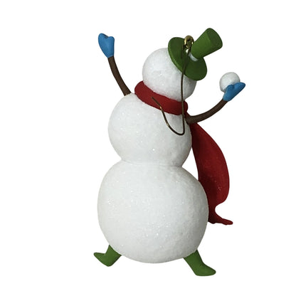 2010 Let It Snow! Hallmark Ornament (Snowmen) QXG7376 Image3