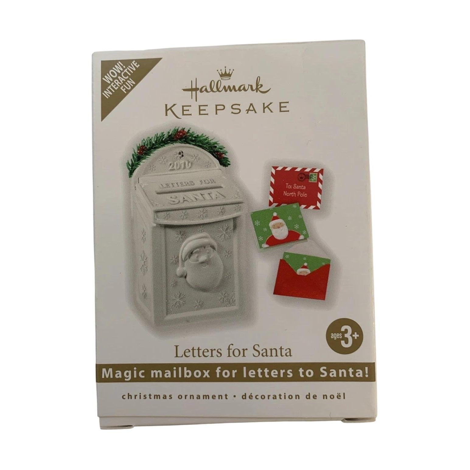 2010 Letters for Santa Hallmark Ornament (Magic mailbox for letters to Santa!) QXG7566 Image2
