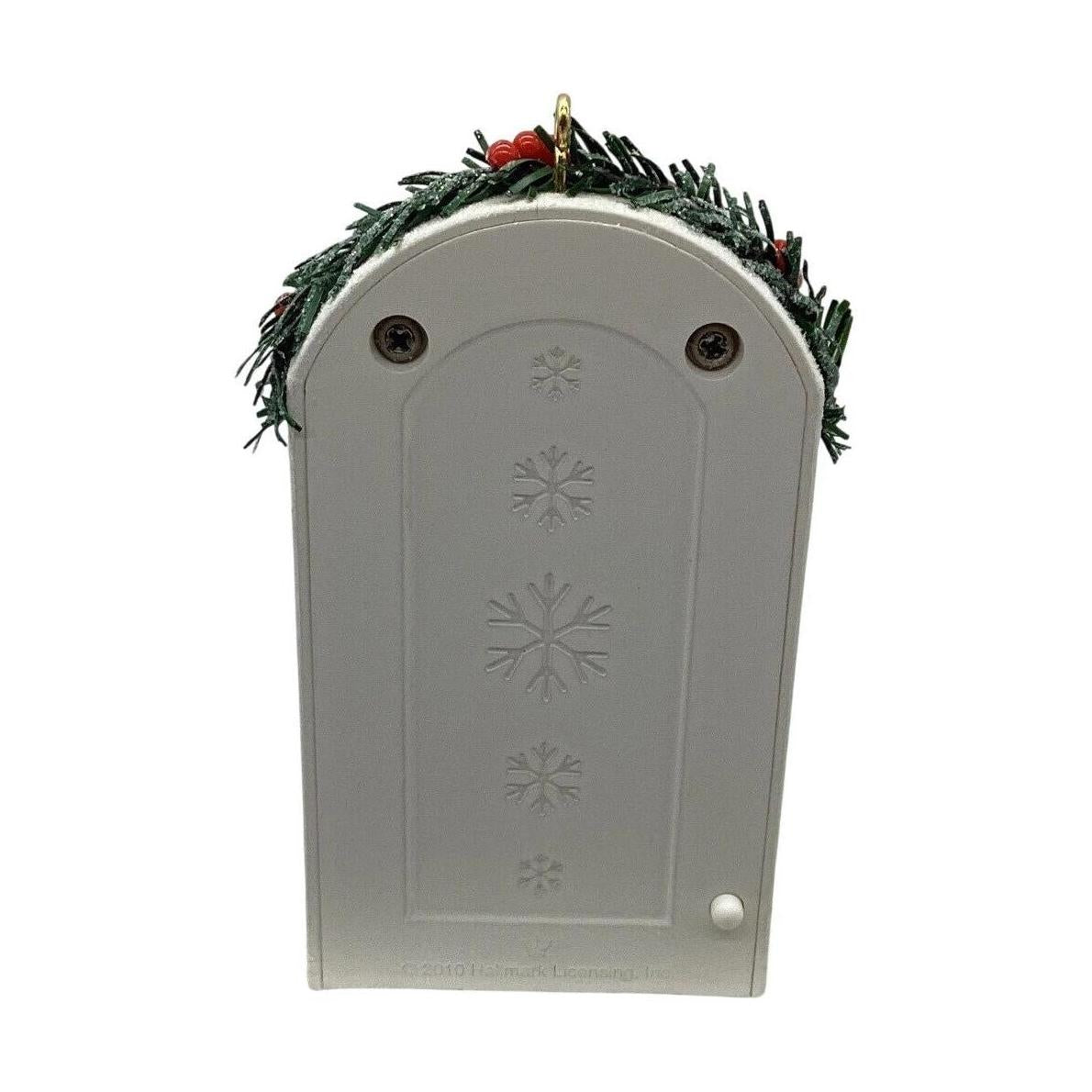 2010 Letters for Santa Hallmark Ornament (Magic mailbox for letters to Santa!) QXG7566 Image6
