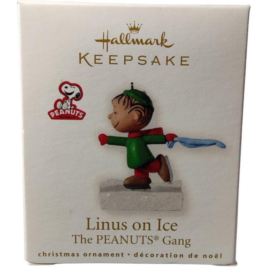 2010 Linus on Ice Hallmark Ornament (Peanuts) QRP4736