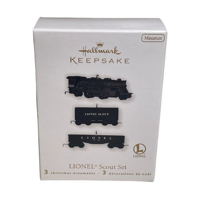 2010 Lionel Scout 3 Set Hallmark Ornament (Lionel) QXM9036