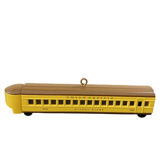 2010 Lionel Union Pacific Streamliner Buffet Coach Hallmark Ornament (Lionel) QXI2013 Image1