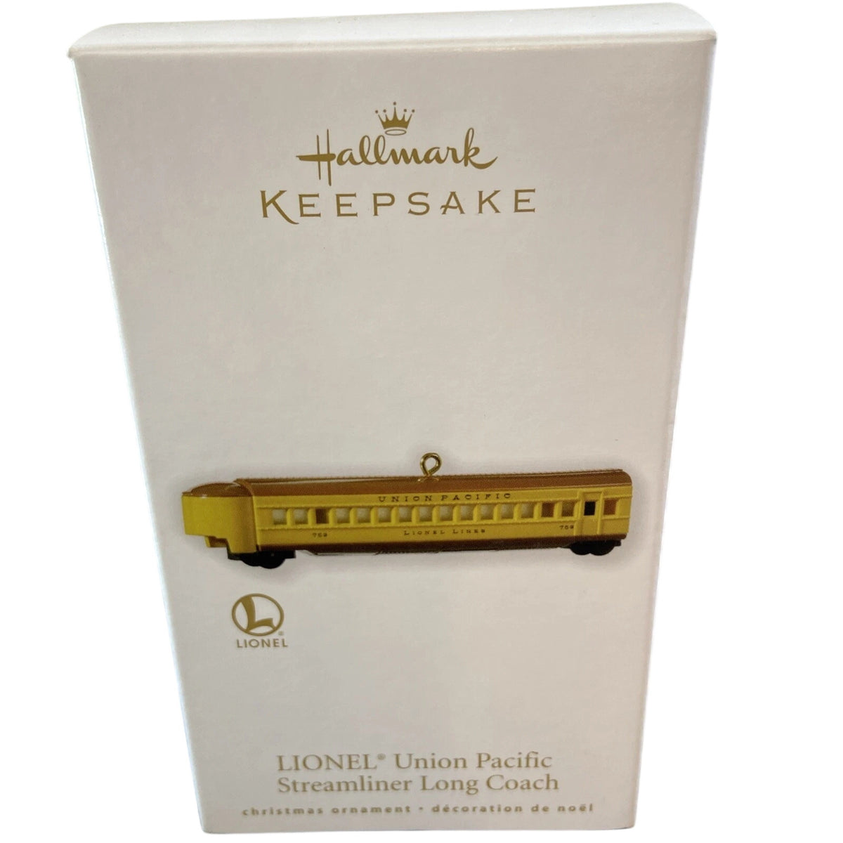 2010 Lionel Union Pacific Streamliner Buffet Coach Hallmark Ornament (Lionel) QXI2013 Image2