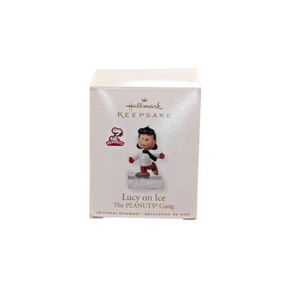 2010 Lucy on Ice Hallmark Ornament (Peanuts) QRP4743