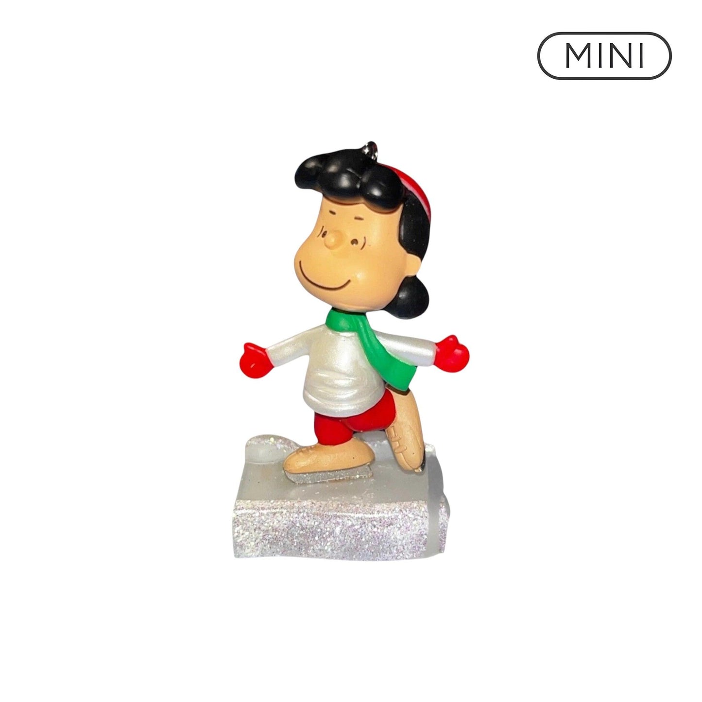 2010 Lucy on Ice Hallmark Ornament (Peanuts) QRP4743 Image1