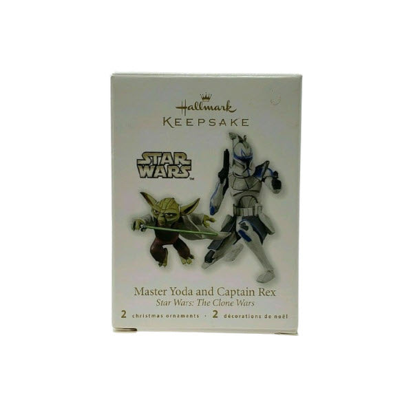 2010 Master Yoda and Captain Rex Hallmark Ornament (Star Wars: The Clone Wars) QXI2336