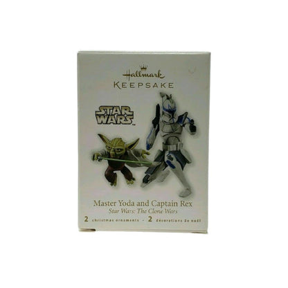 2010 Master Yoda and Captain Rex Hallmark Ornament (Star Wars: The Clone Wars) QXI2336
