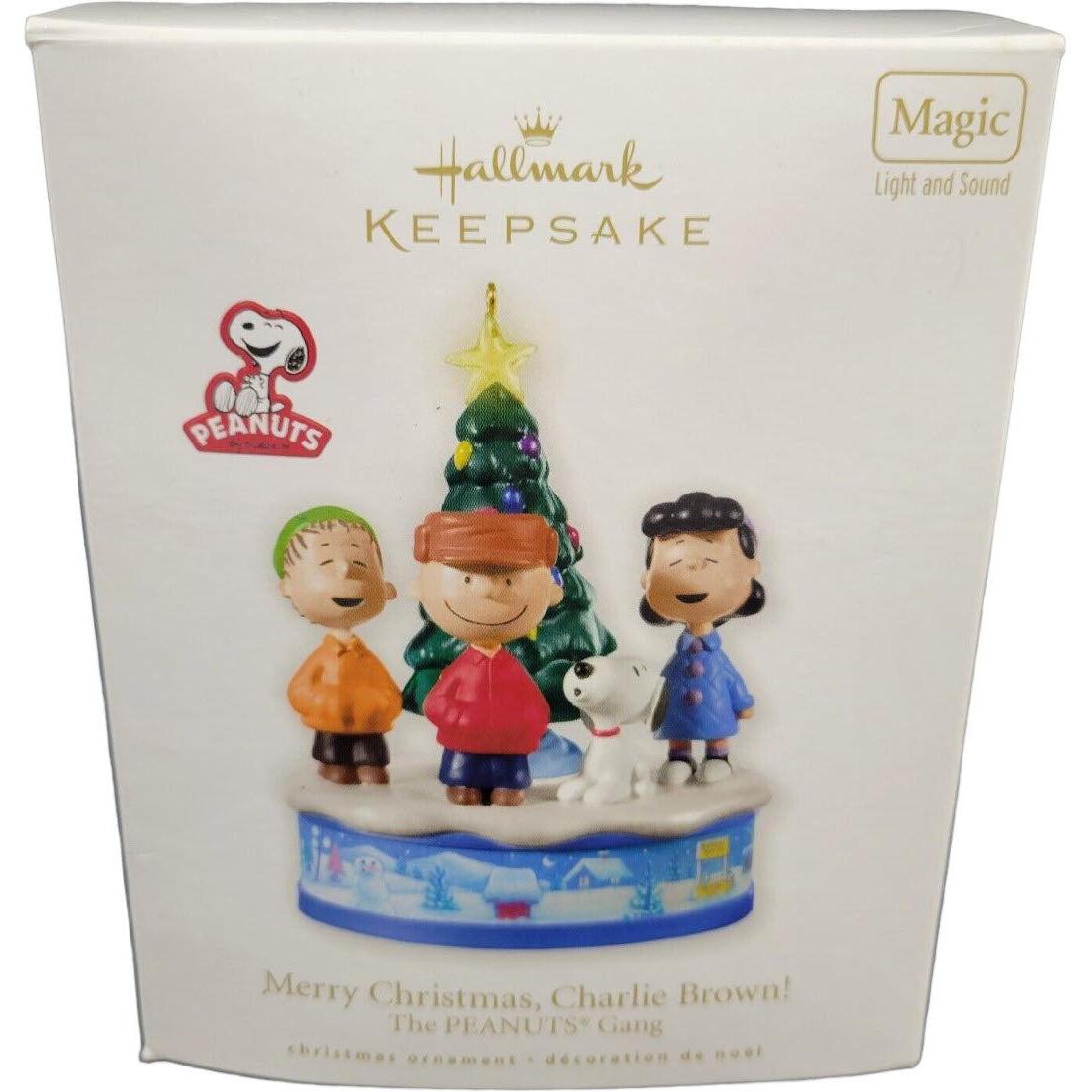 2010 Merry Christmas, Charlie Brown! Hallmark Ornament (Peanuts) QXI2186