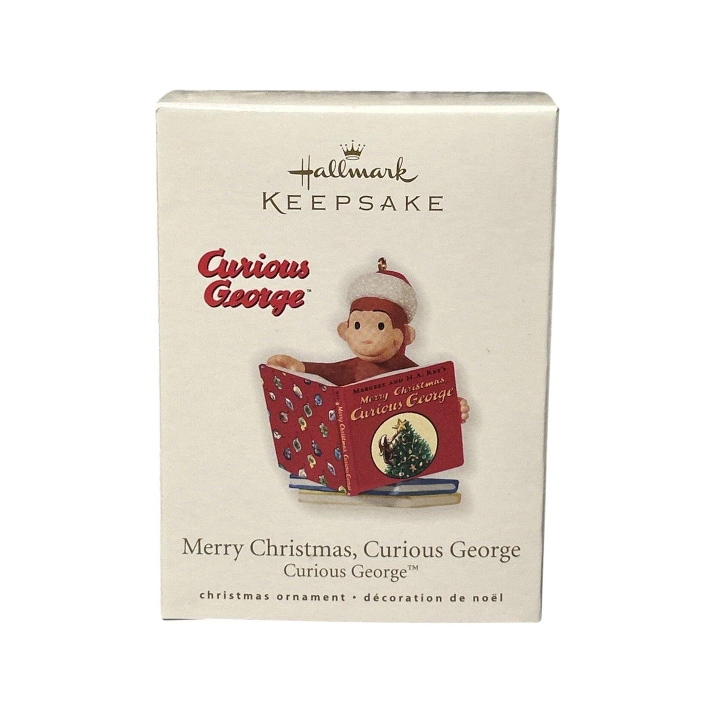2010 Merry Christmas, Curious George Hallmark Ornament (Curious George) QXI2346 Image2
