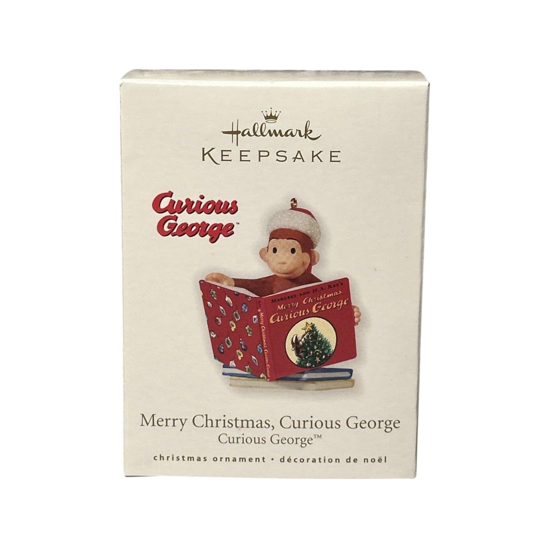 2010 Merry Christmas, Curious George Hallmark Ornament (Curious George) QXI2346 Image2