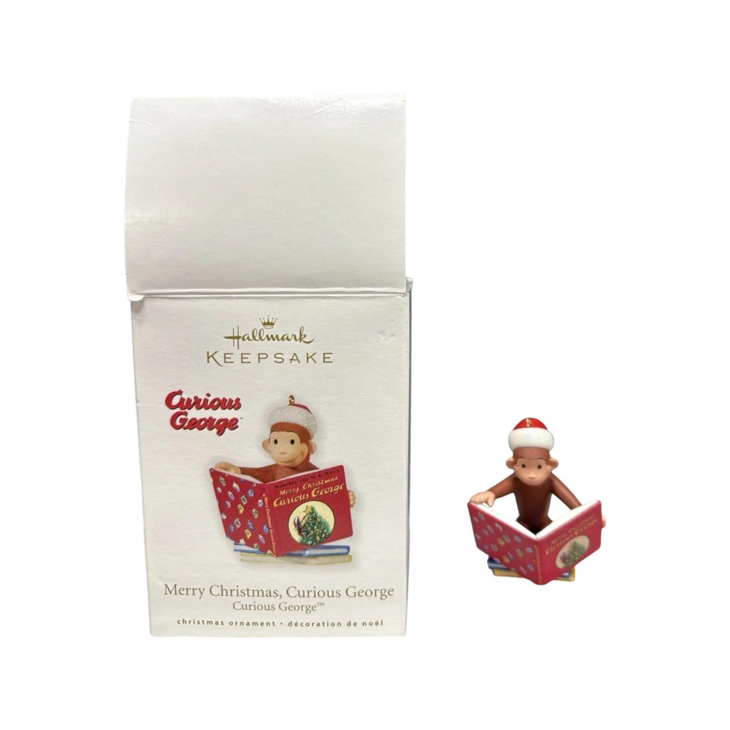 2010 Merry Christmas, Curious George Hallmark Ornament (Curious George) QXI2346 Image3