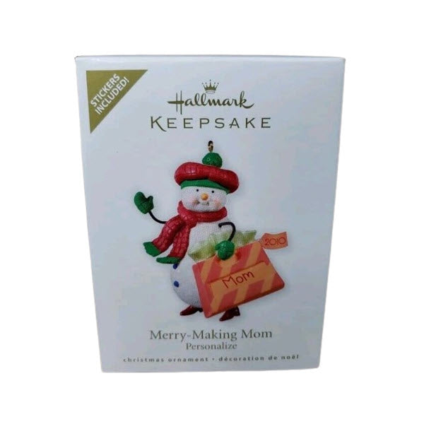 2010 Merry-Making Mom Hallmark Ornament (Mom) QXG7016