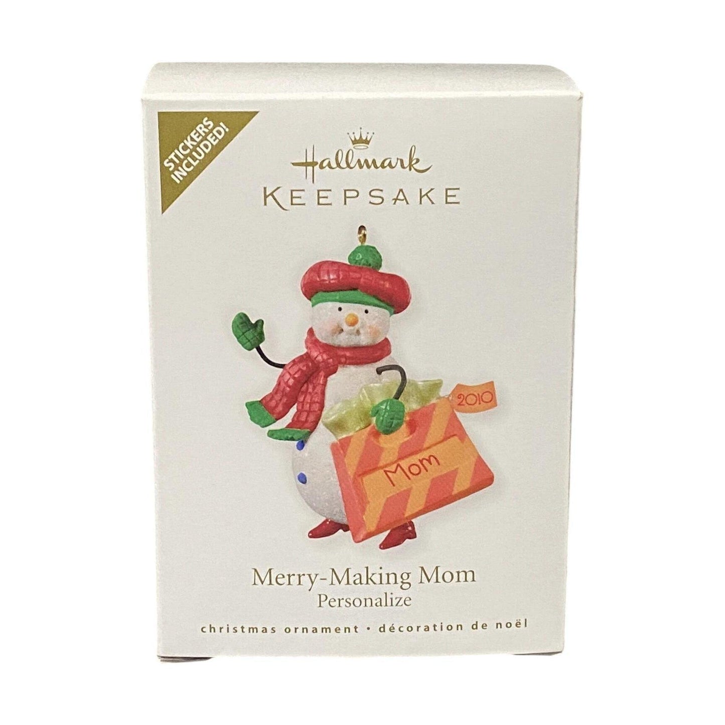 2010 Merry-Making Mom Hallmark Ornament (Mom) QXG7016 Image2