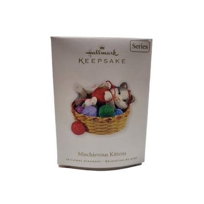 2010 Mischievous Kittens Hallmark Ornament (Mischievous Kittens) QX8106