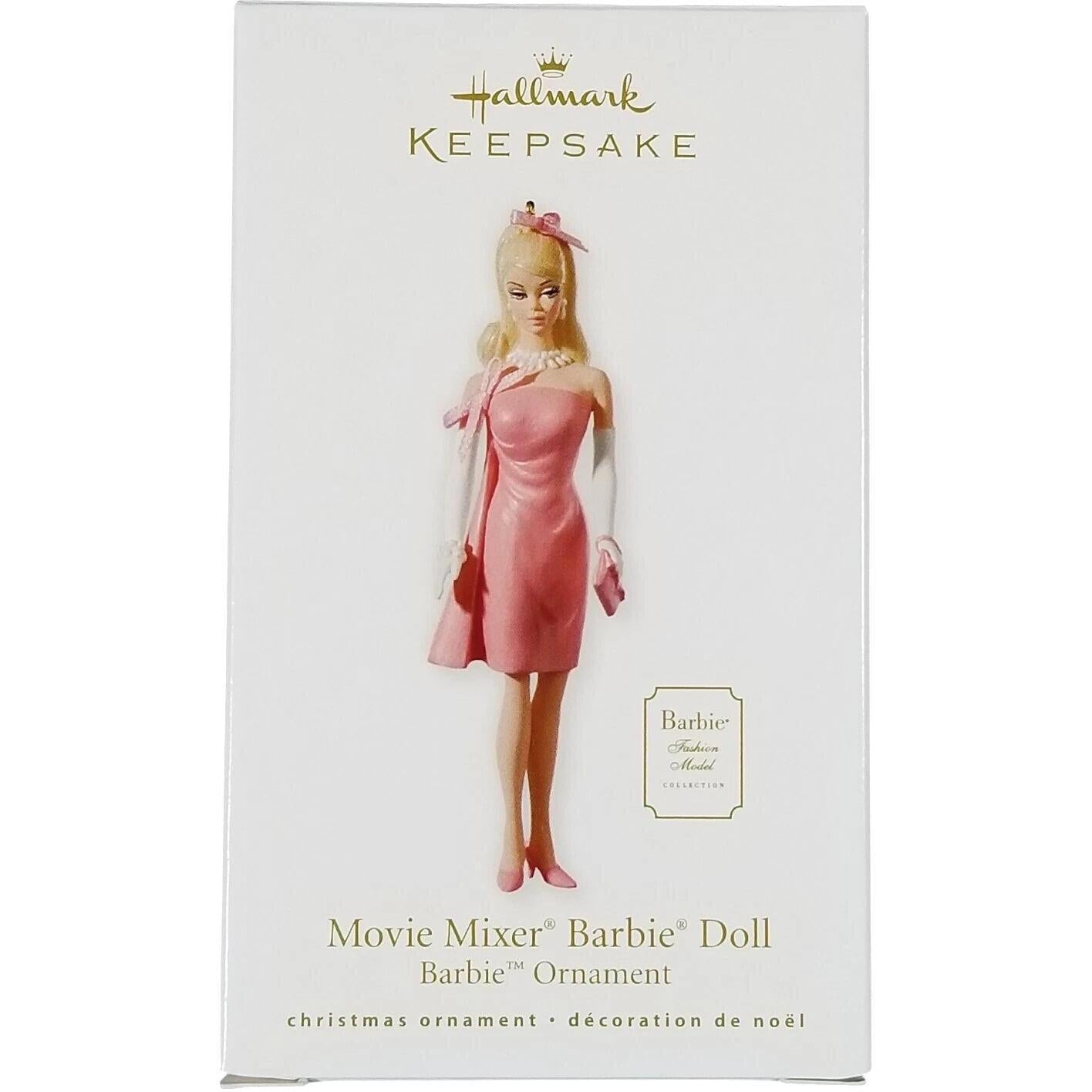 2010 Movie Mixer Barbie Doll Hallmark Ornament (Barbie) QXI2196