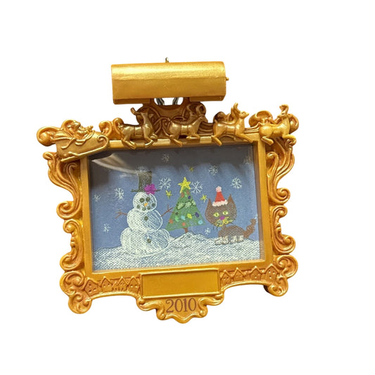 2010 My Masterpiece Hallmark Ornament (Artwork Display) QXG7556