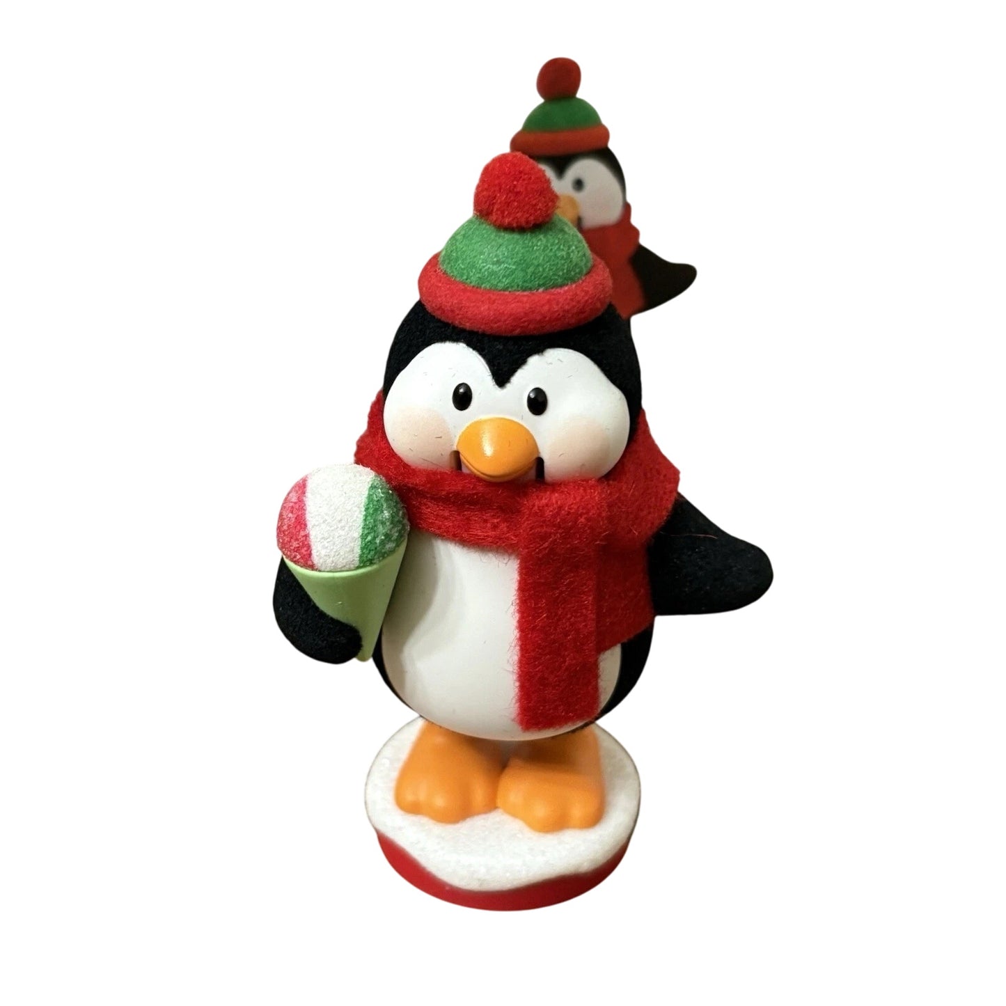 2010 Noel Nutcracker 3F - Snow Happy To Serve Hallmark Ornament (Penguin) QX8326 Image1
