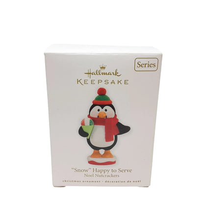 2010 Noel Nutcracker 3F - Snow Happy To Serve Hallmark Ornament (Penguin) QX8326 Image2