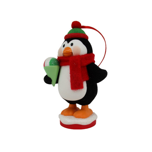 2010 Noel Nutcracker 3F - Snow Happy To Serve Hallmark Ornament (Penguin) QX8326