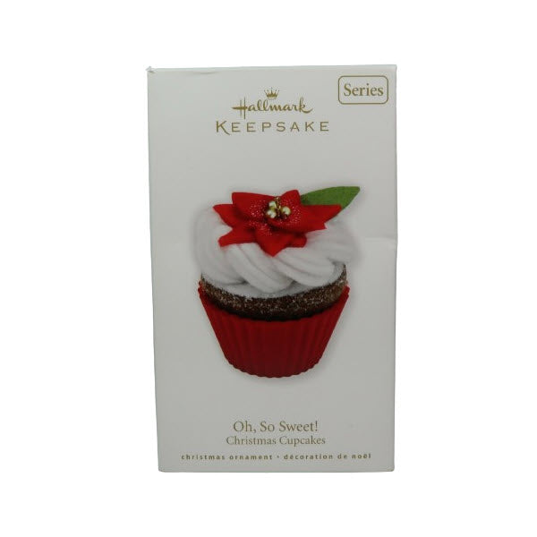 2010 Oh, So Sweet! Hallmark Ornament (Christmas Cupcakes) QX3073