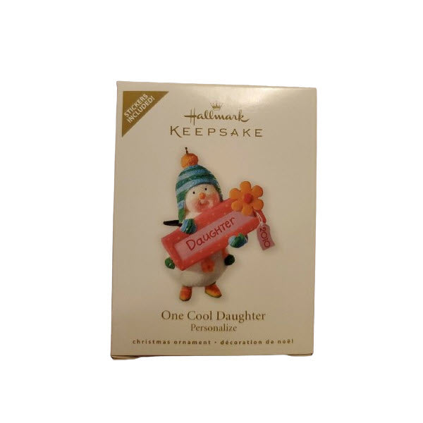 2010 One Cool Daughter Hallmark Ornament (Daughter) QXG7036