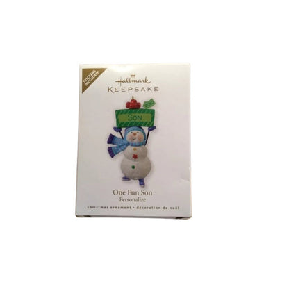 2010 One Fun Son Hallmark Ornament (Family) QXG7033