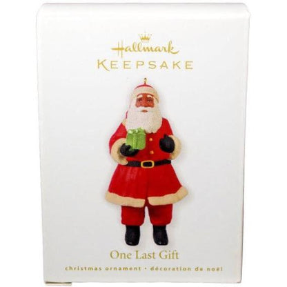 2010 One Last Gift Hallmark Ornament (Santa Claus) QX7406G