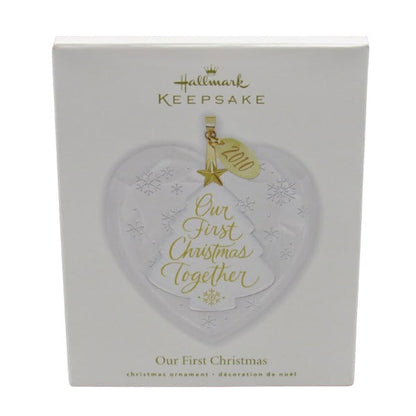 2010 Our First Christmas Hallmark Ornament (Our First Christmas) QXG7693