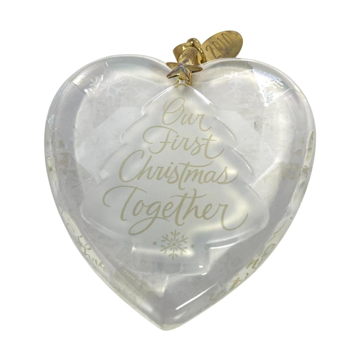 2010 Our First Christmas Hallmark Ornament (Our First Christmas) QXG7693 Image1