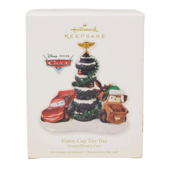 2010 Piston Cup Tire Tree Hallmark Ornament (Cars) QXD1136