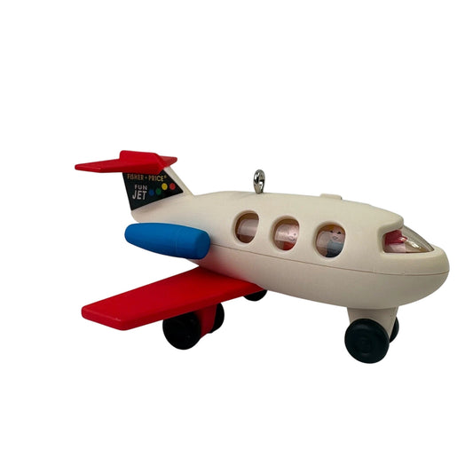 2010 Play Family Fun Jet Hallmark Ornament (Fisher Price) QXI2293 Image1