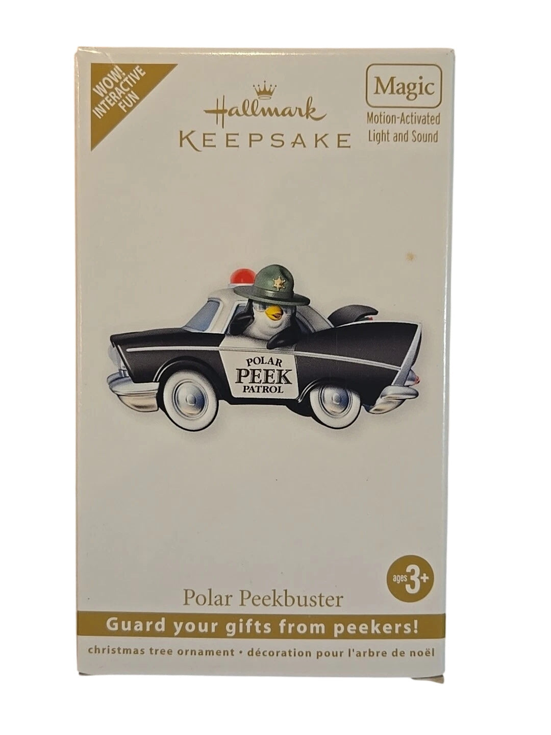 2010 Polar Peekbuster Hallmark Ornament (Wow! Interactive Fun) QXG7526 Image2