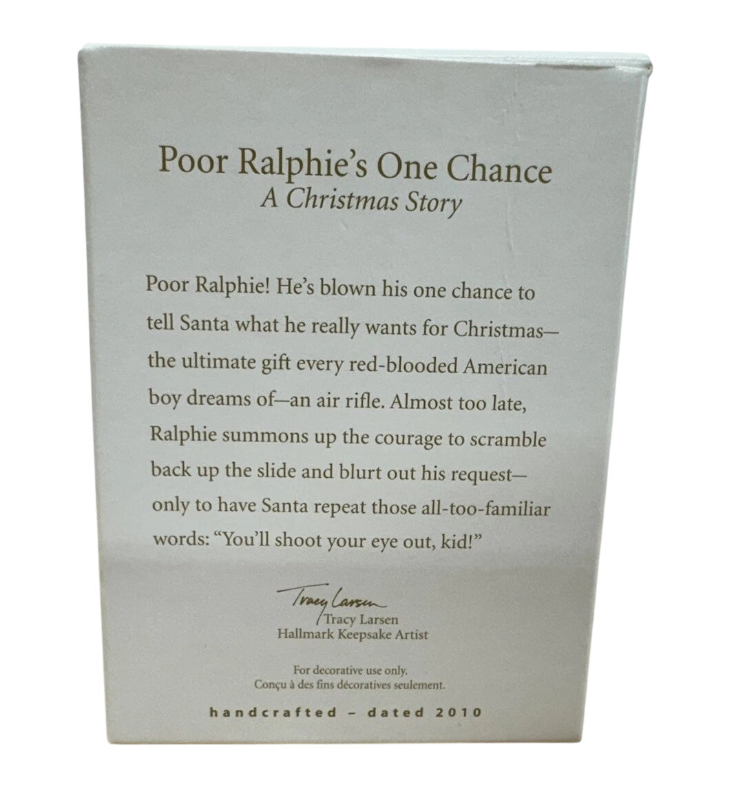 2010 Poor Ralphie's One Chance Hallmark Ornament (A Christmas Story) QXI2136 Image7
