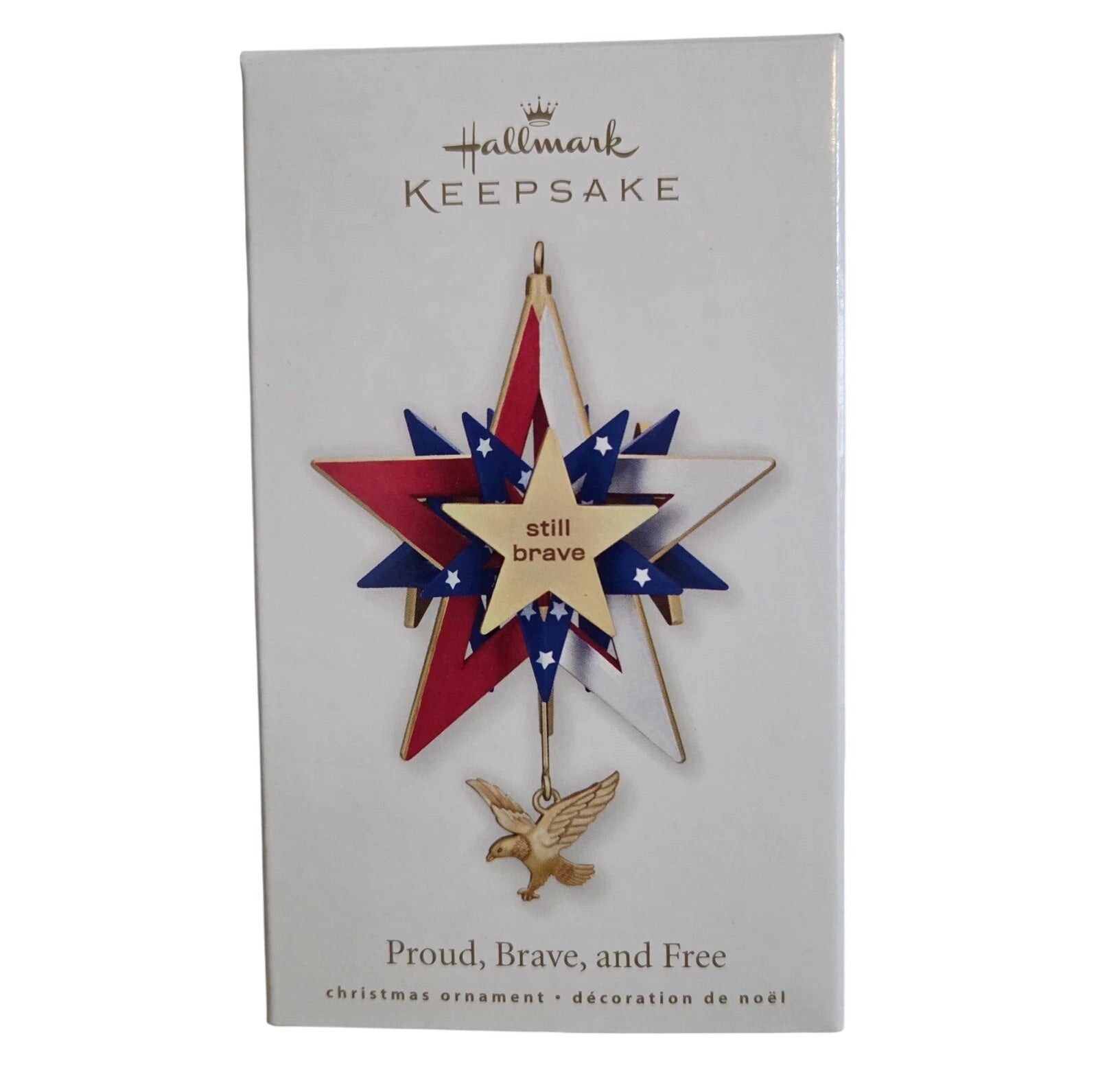2010 Proud, Brave, and Free Hallmark Ornament (Millitary Appreciation) QXG7426 Image2