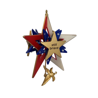 2010 Proud, Brave, and Free Hallmark Ornament (Millitary Appreciation) QXG7426 Image3