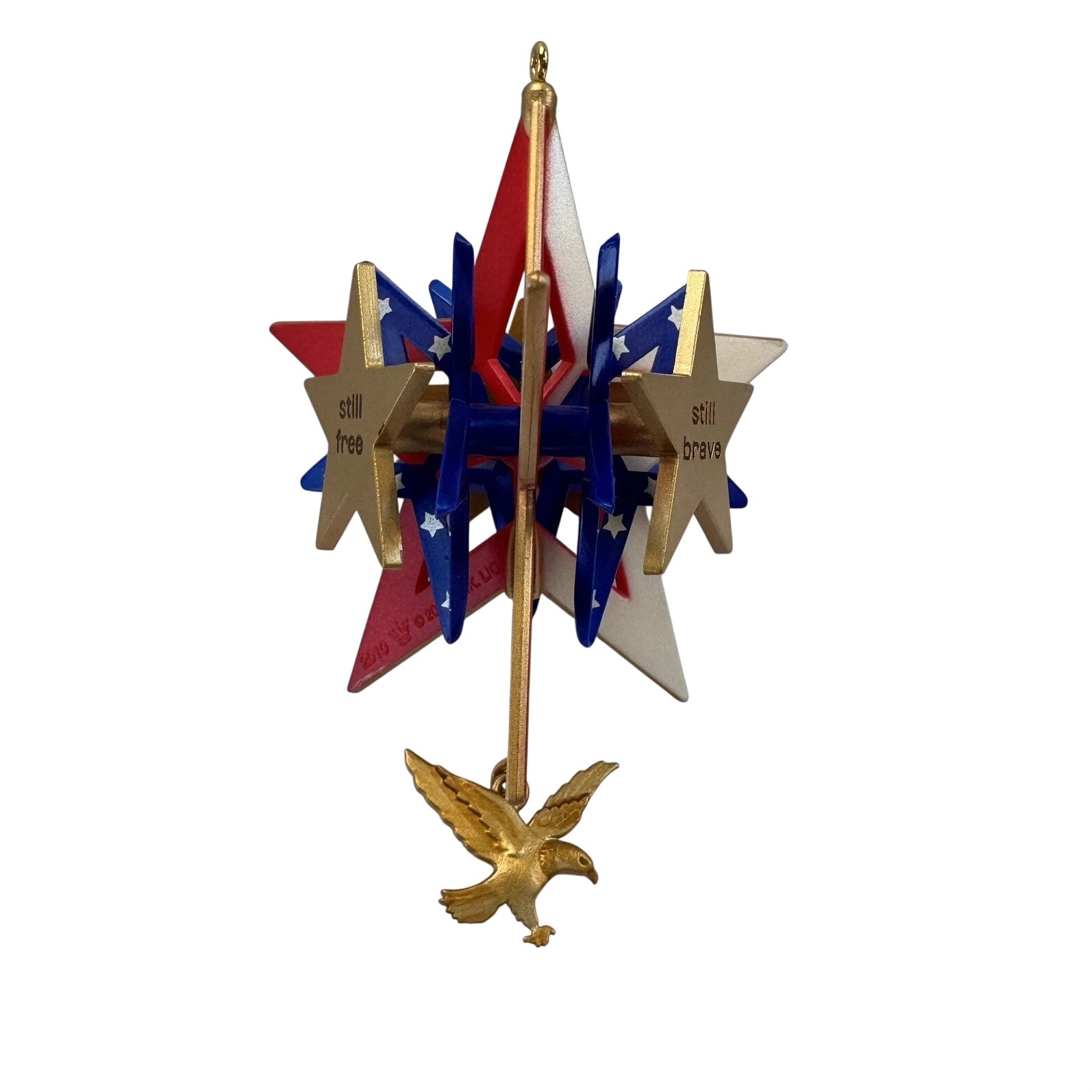 2010 Proud, Brave, and Free Hallmark Ornament (Millitary Appreciation) QXG7426 Image5