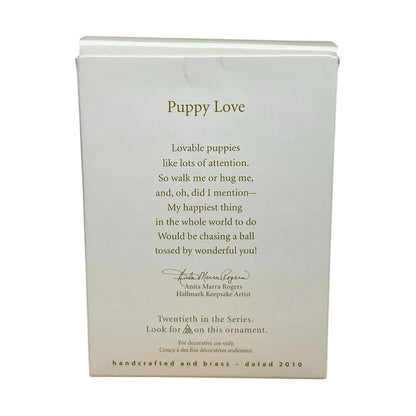 2010 Puppy Love Hallmark Ornament (Puppy Love) QX8126 Image7