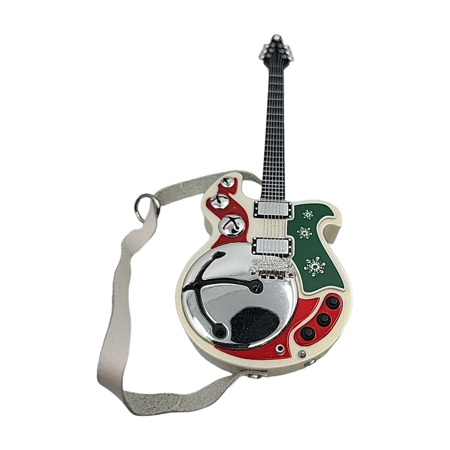 2010 Run, Rudolph, Run Hallmark Ornament (Guitar) QXG3703 Image1