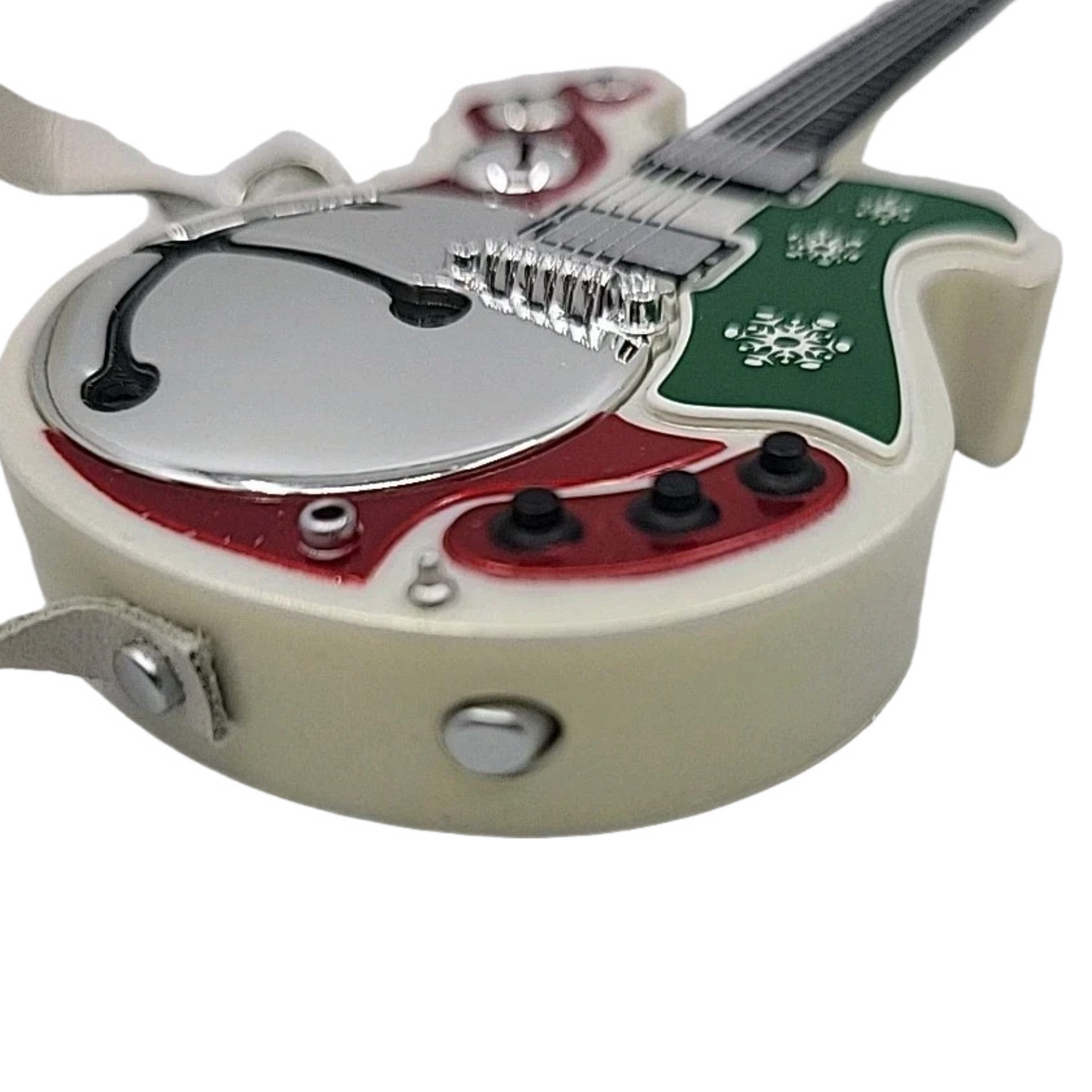 2010 Run, Rudolph, Run Hallmark Ornament (Guitar) QXG3703 Image3