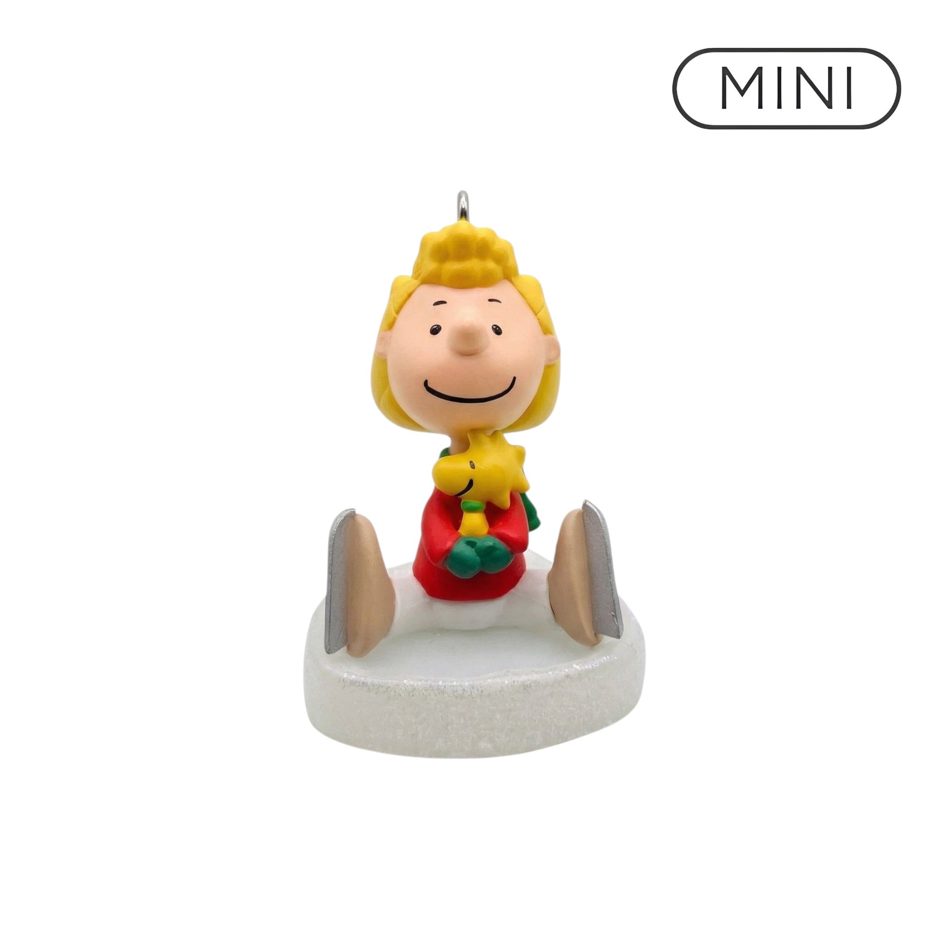 2010 Sally and Woodstock on Ice Hallmark Ornament (Peanuts) QXP1033 Image1